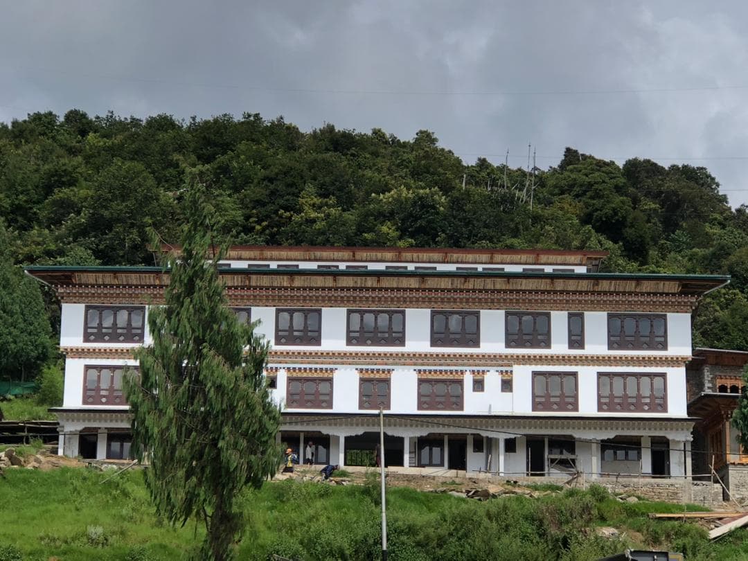 The Buddhist Academy — the monastery's integrated learning center in Trongsa.